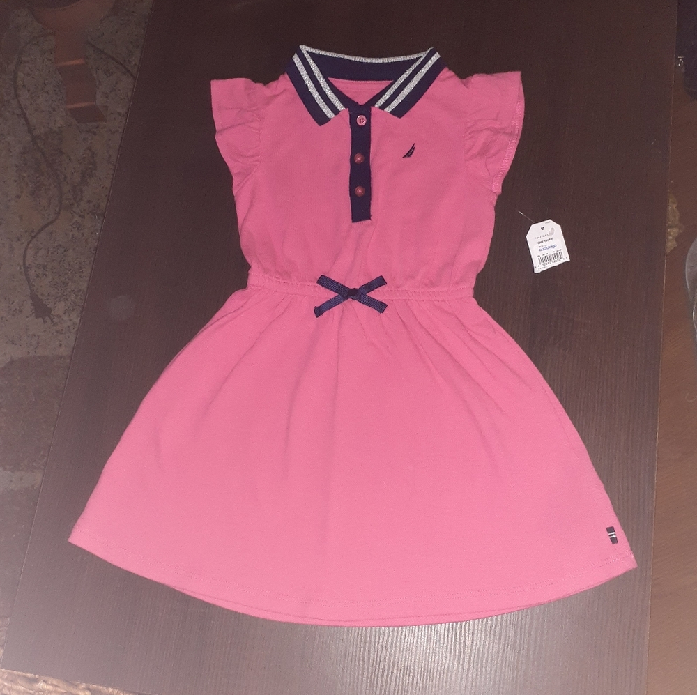 NWT - NAUTICA DRESS, SIZE 4T